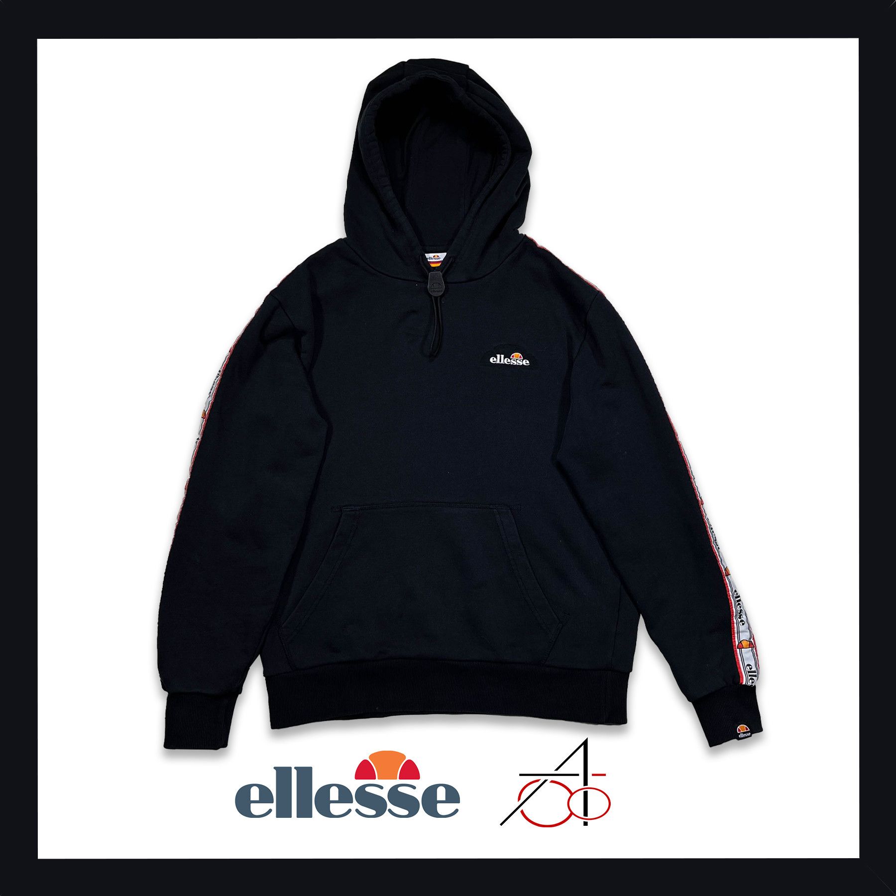 Ellesse Ellesse hoodie with stripes, L size Size US L / EU 52-54 / 3 - 1 Thumbnail