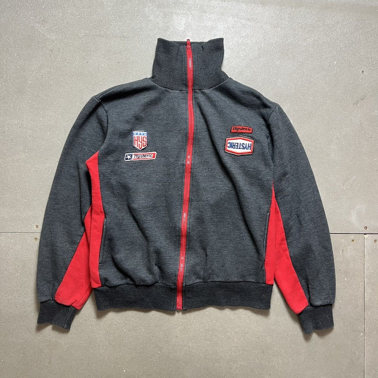 Hysteric Glamour Motorcycle Patches Jacket