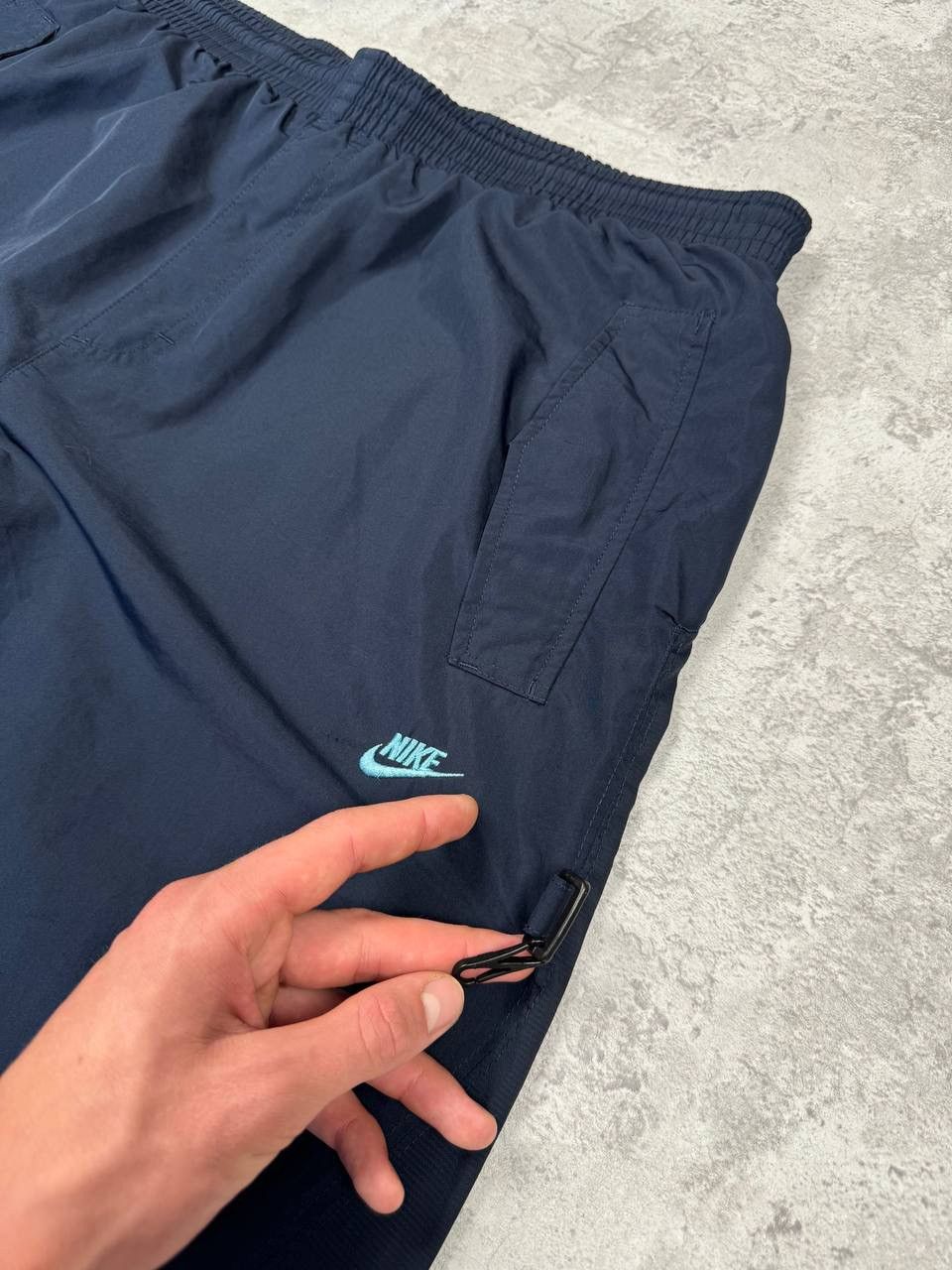 Nike Vintage Nike Y2K Nylon Baggy Sweatpants Size XL Size US 37 - 10 Thumbnail
