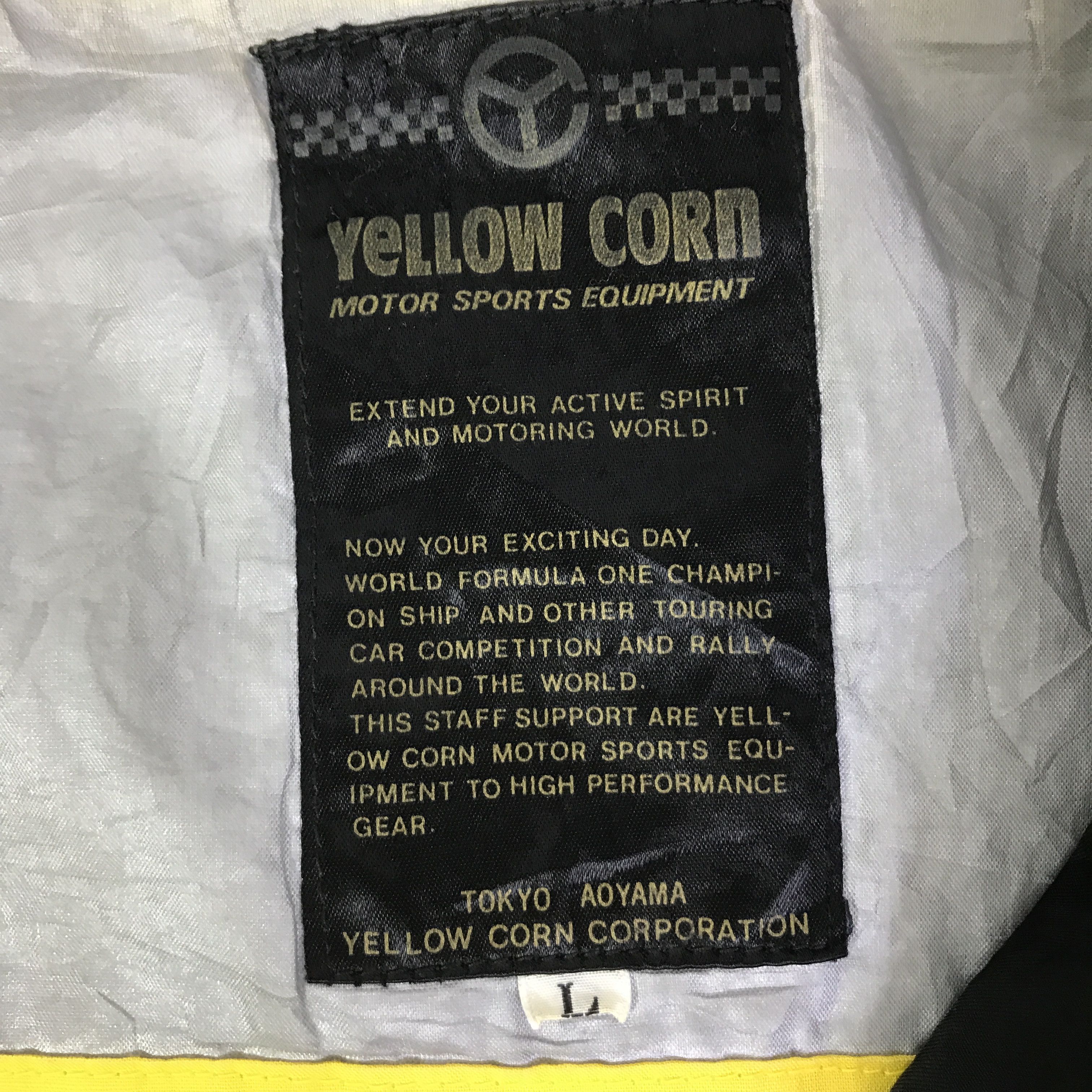 YELLOW CORN YELLOW CORN RACING JACKET K104B11 Size US L / EU 52-54 / 3 - 9 Thumbnail