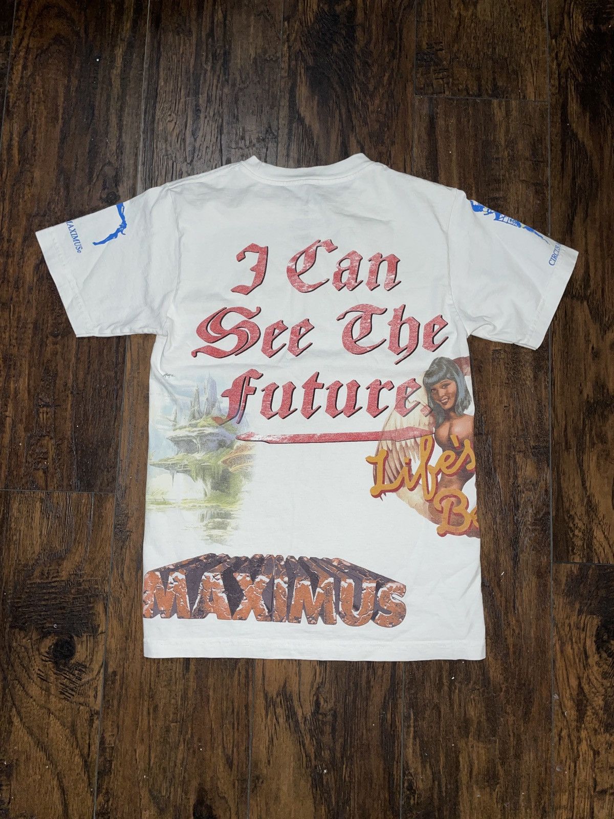 Travis Scott Travis Scott Circus Utopia White Shirt Size US S / EU 44-46 / 1 - 4 Thumbnail