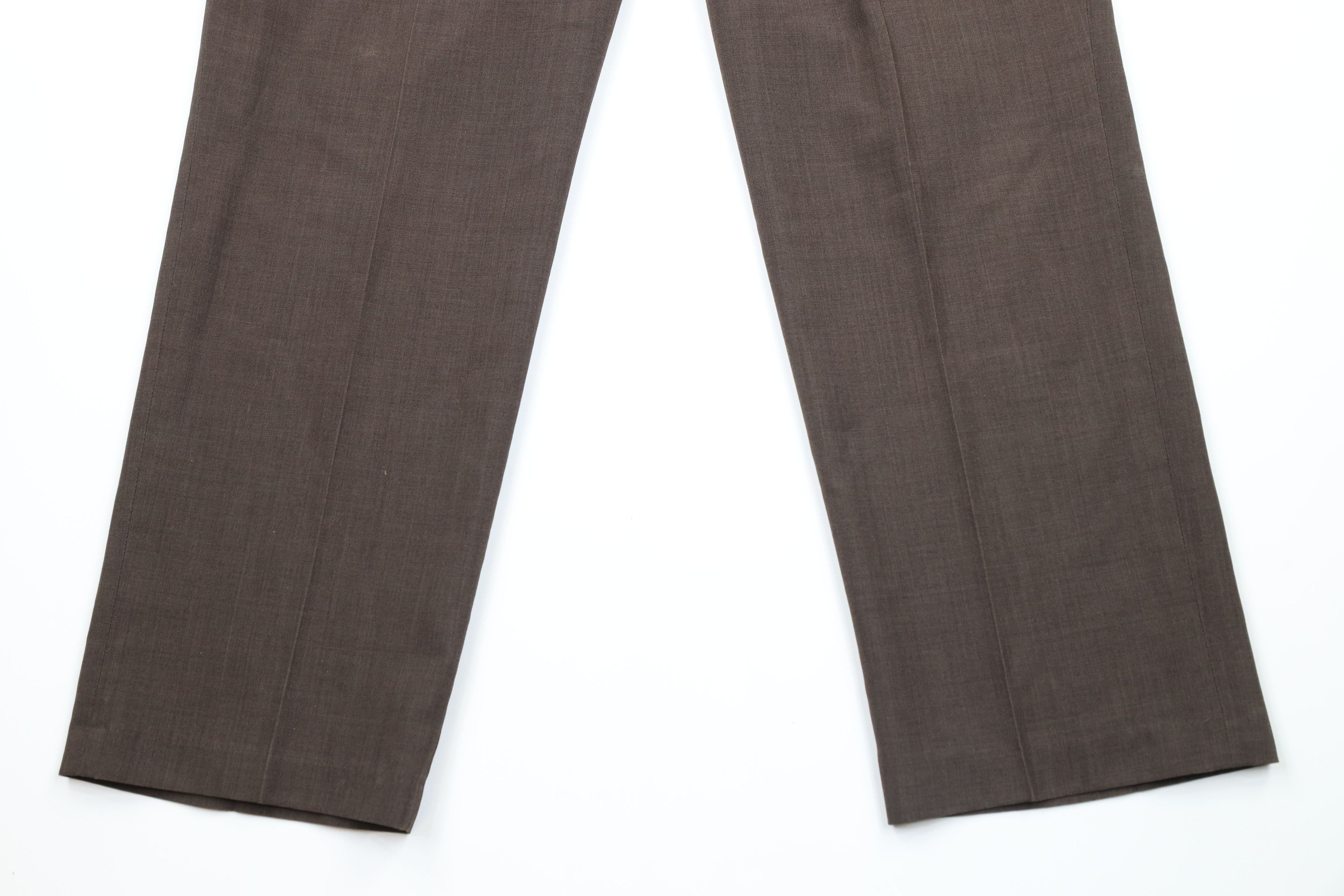 Vintage Vintage 70s Streetwear Worsted Wool Blend Pleated Pants USA Size 32 - 4 Thumbnail