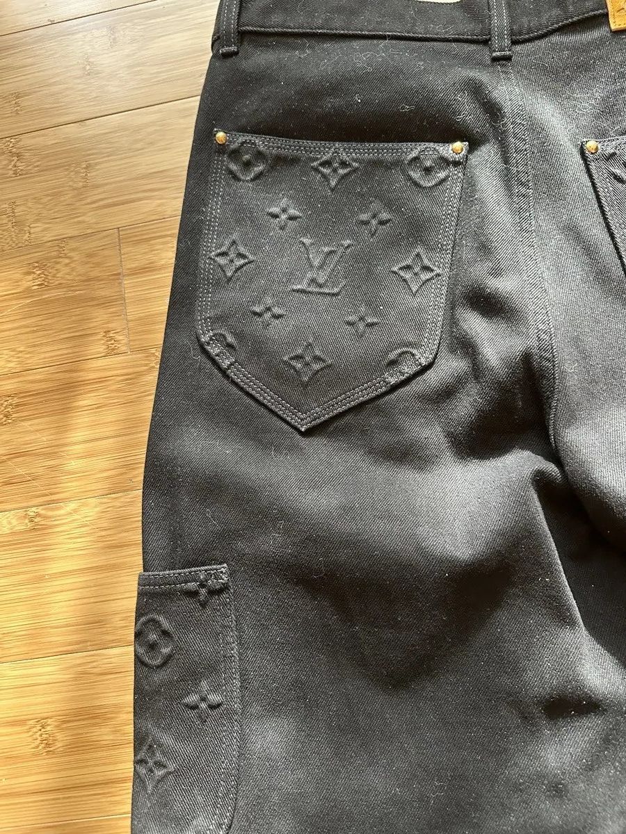 Louis Vuitton Monogram Carpenter Pants Size US 32 / EU 48 - 7 Thumbnail