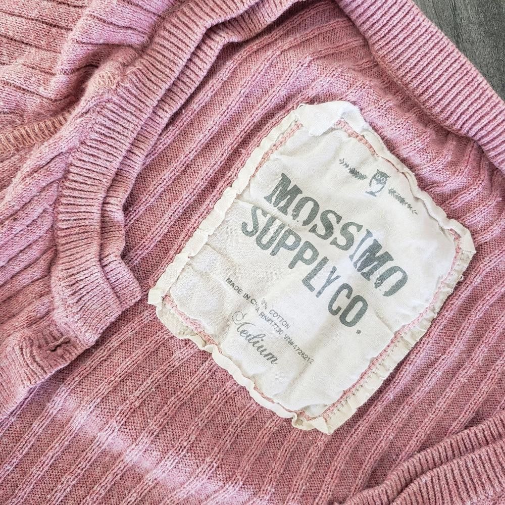 Designer Dust Pink Mossimo Button Detailed Sweater Size M / US 6-8 / IT 42-44 - 3 Thumbnail