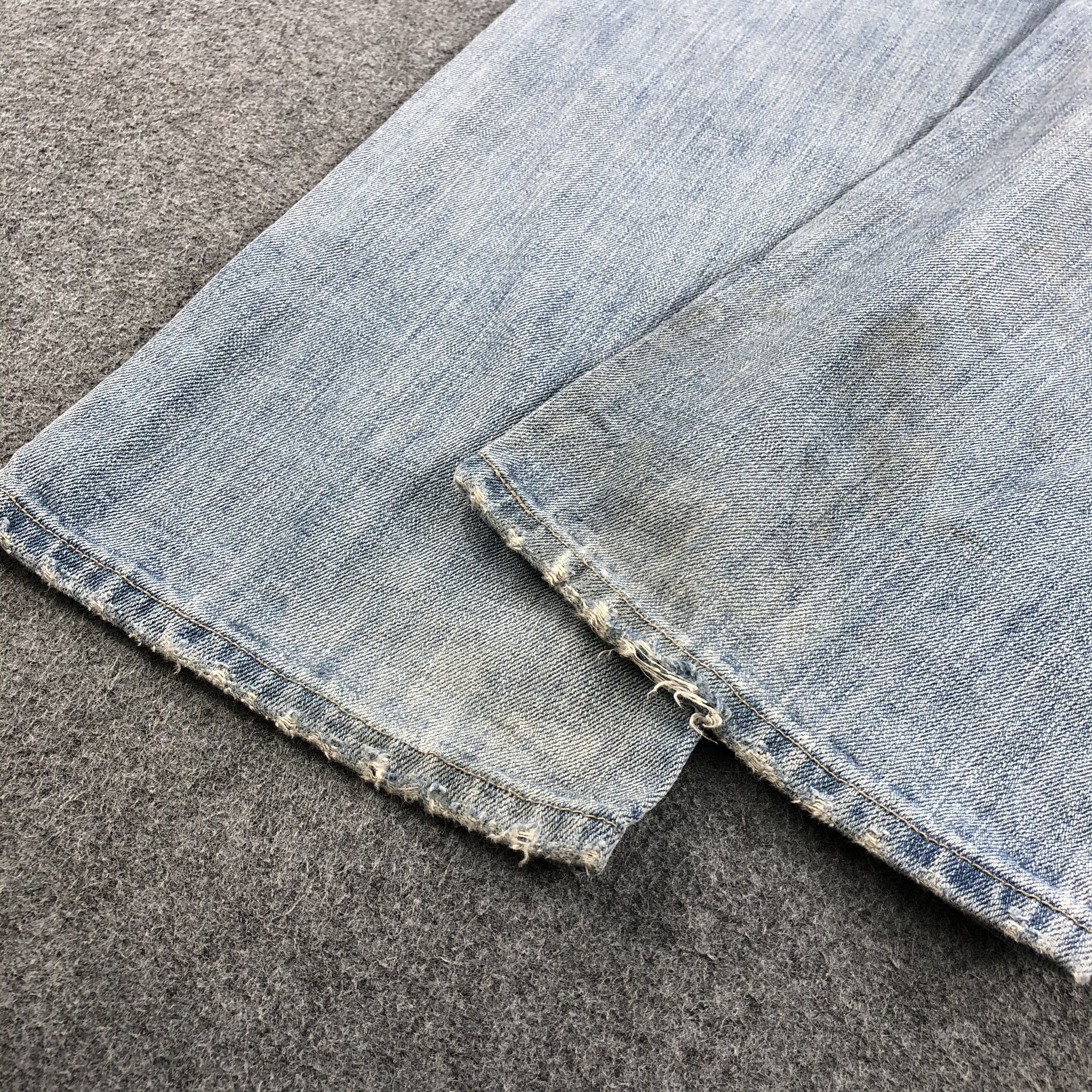 Levi's × Vintage Vintage 90s Distress Levis 501 Jeans-JM841 Size US 34 / EU 50 - 5 Thumbnail