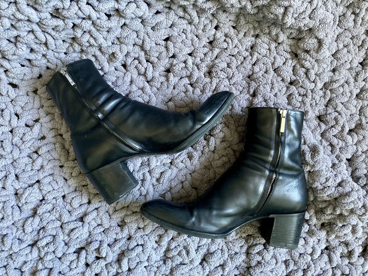 image of Alessandro Vasini “Juan” 60Mm Black Chelsea Boots, Men's (Size 8)