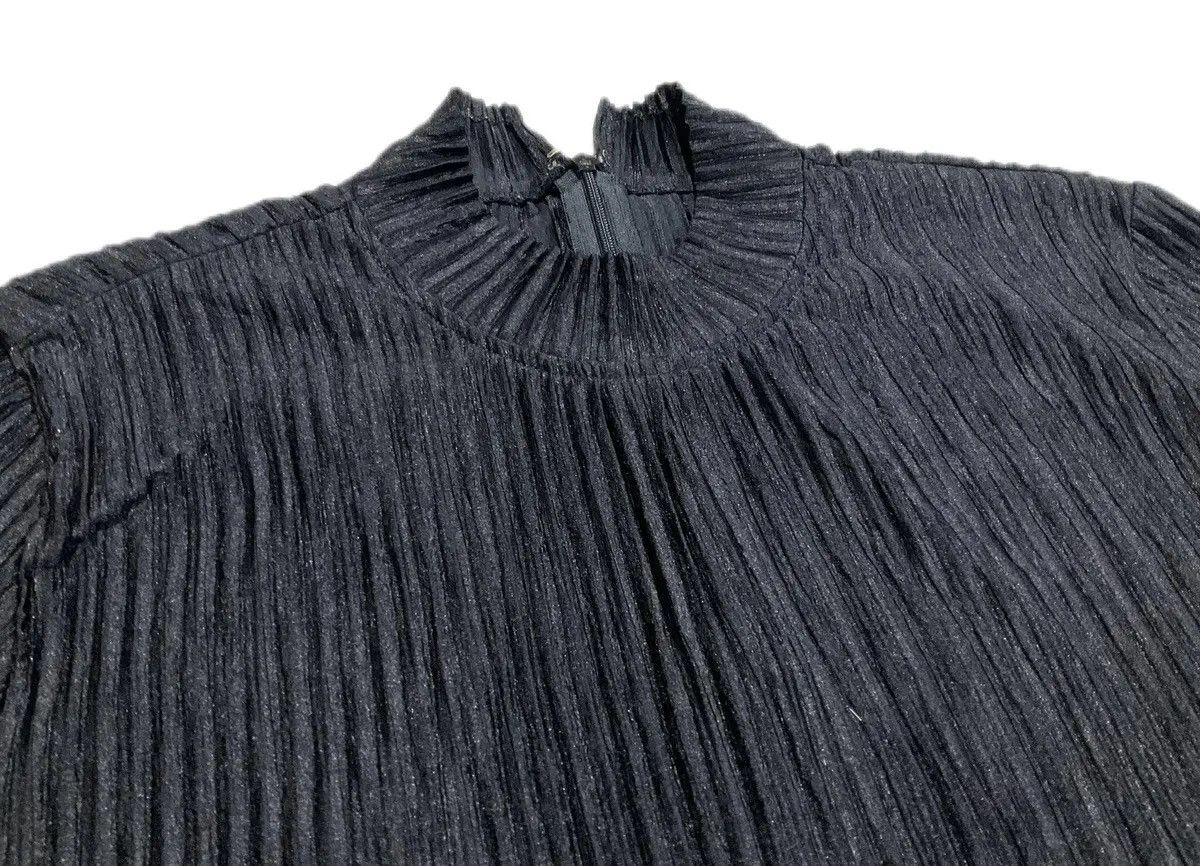 Homme Plisse Issey Miyake × Japanese Brand × Pleats Please Issey Miyake ♟️ Sick Japanese Pleats Pleated Shirt Issey Miyake Style Size L / US 10 / IT 46 - 3 Thumbnail