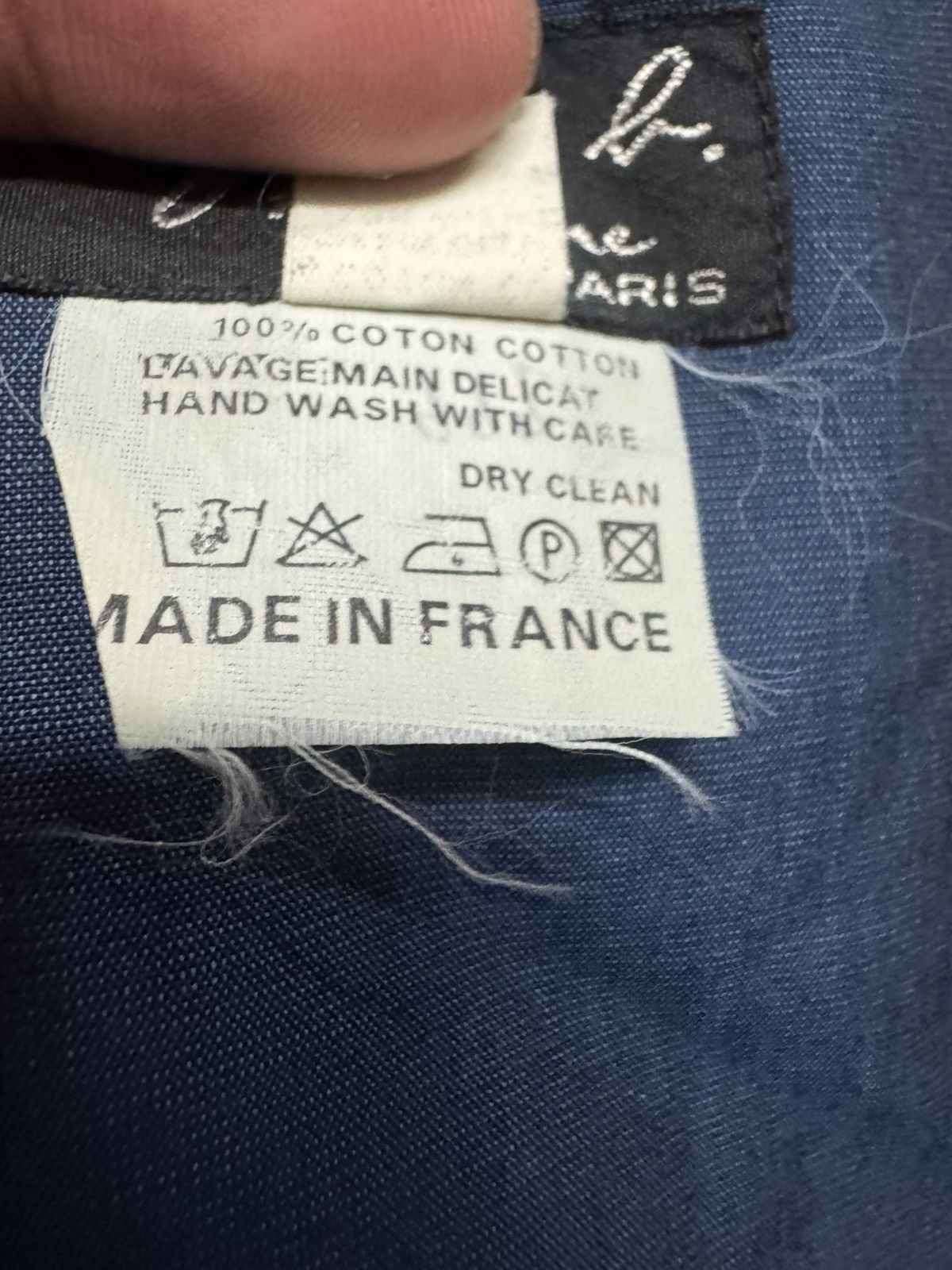 AGNES.B HOMME MADE IN FRANCE LIGHT LONG JACKET POCKET