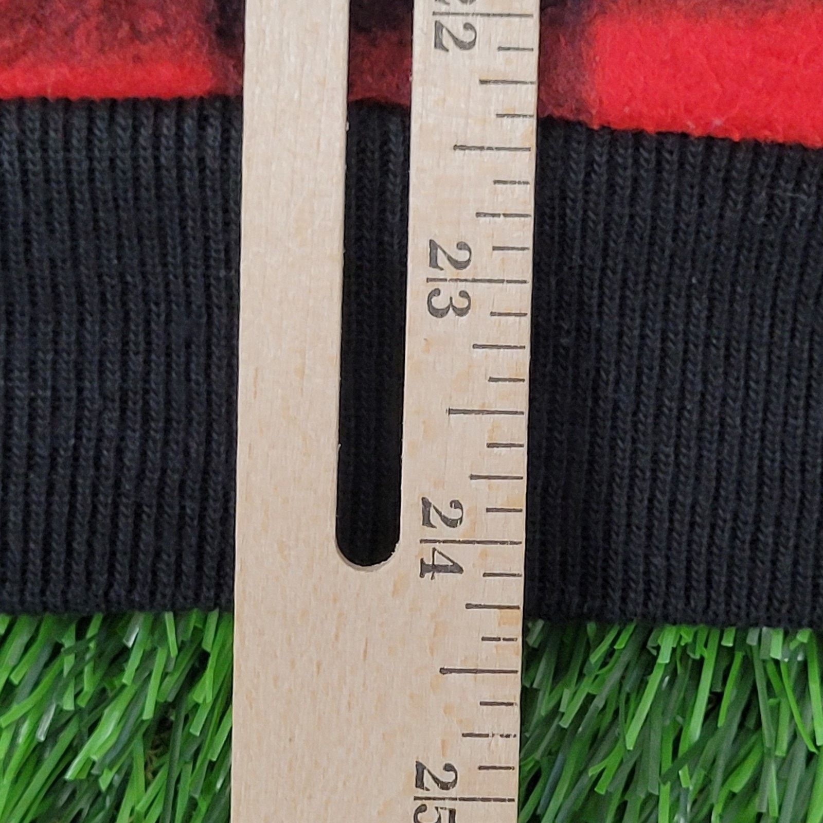 UNIONBAY VTG Unionbay 1/2 Zip Buffalo Plaid Fleece Anorak Womens L Size M / US 6-8 / IT 42-44 - 10 Thumbnail