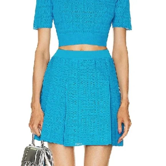 Givenchy GIVENCHY 4G Mini Skirt - NEW WITH TAGS Size 25" / US 0 / IT 36 - 2 Thumbnail