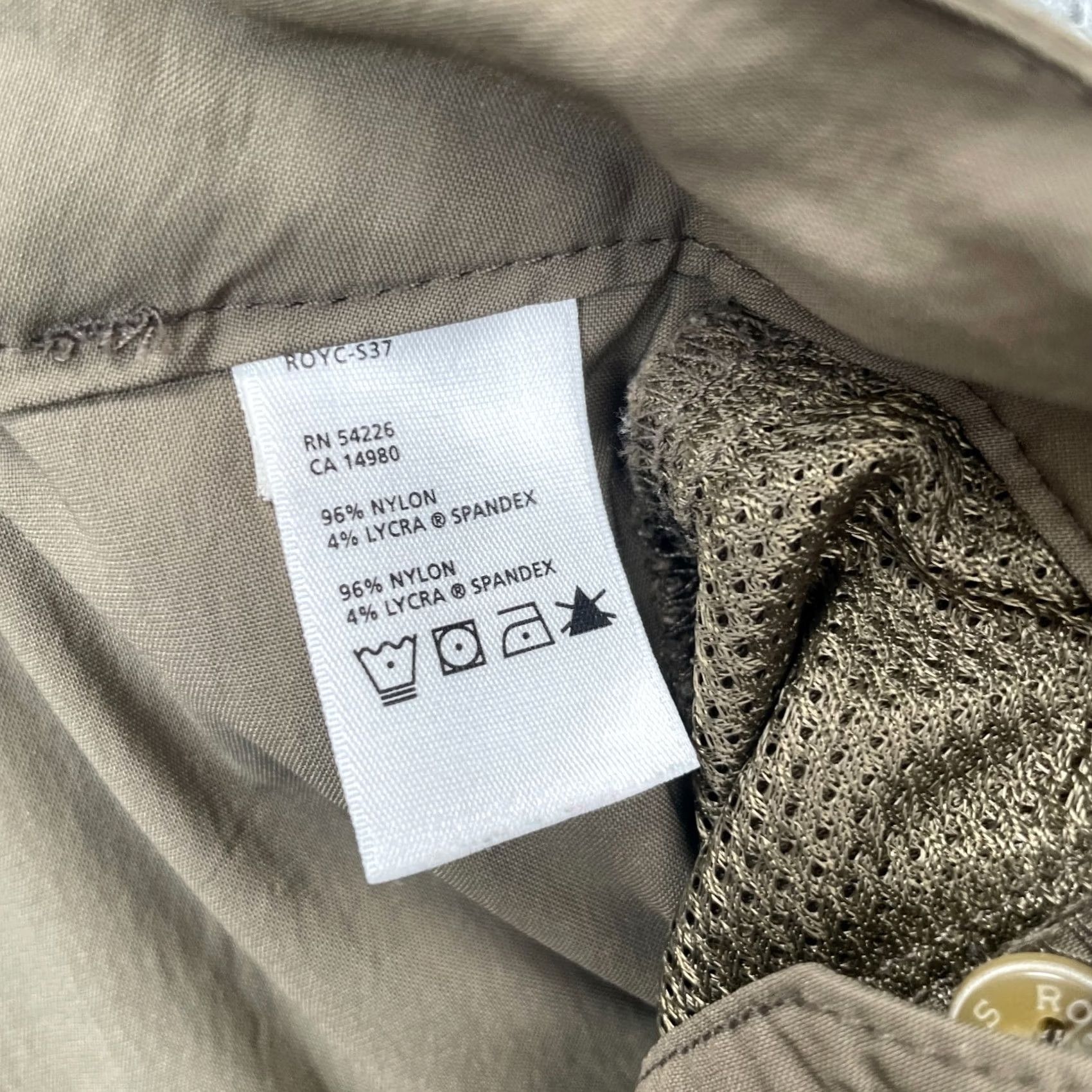 Royal Robbins Royal Robbins Pants Womens 12 Brown Nylon Stretch Straight Leg Hiking Travel Size 34" / US 12 / IT 48 - 4 Thumbnail