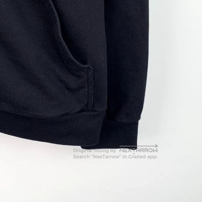 Balenciaga Balenciaga Black Logo Letter Printed Cotton Hooded Long Sl Size US L / EU 52-54 / 3 - 4 Thumbnail