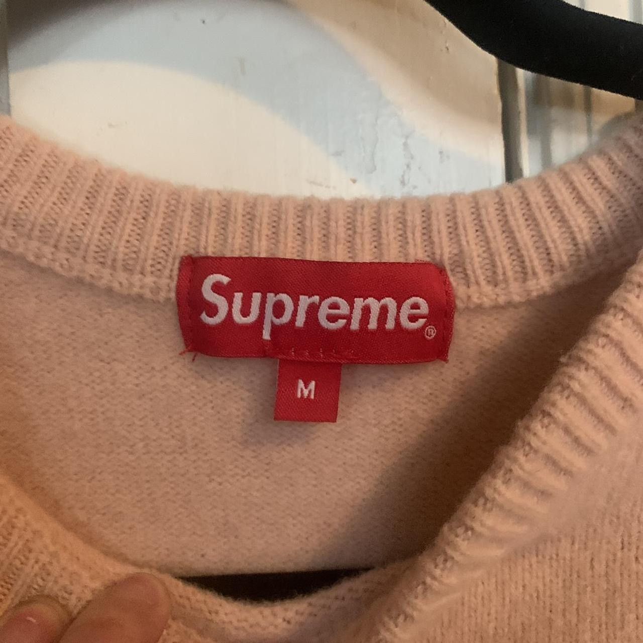 Supreme Supreme Men's Pink and Red Jumper Size US M / EU 48-50 / 2 - 2 Thumbnail