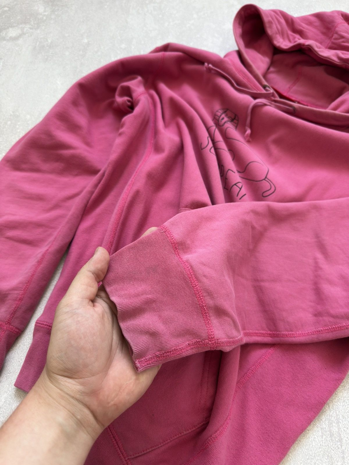 Supreme Vintage Supreme Sphinx Pink OG Hoodie SS13 Size US XL / EU 56 / 4 - 11 Thumbnail