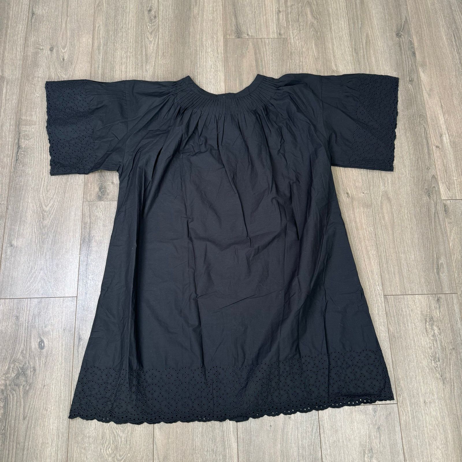 J.Crew J Crew Jolie Eyelet Cotton Button Up Mini Dress US Womens XS Size XS / US 0-2 / IT 36-38 - 2 Thumbnail