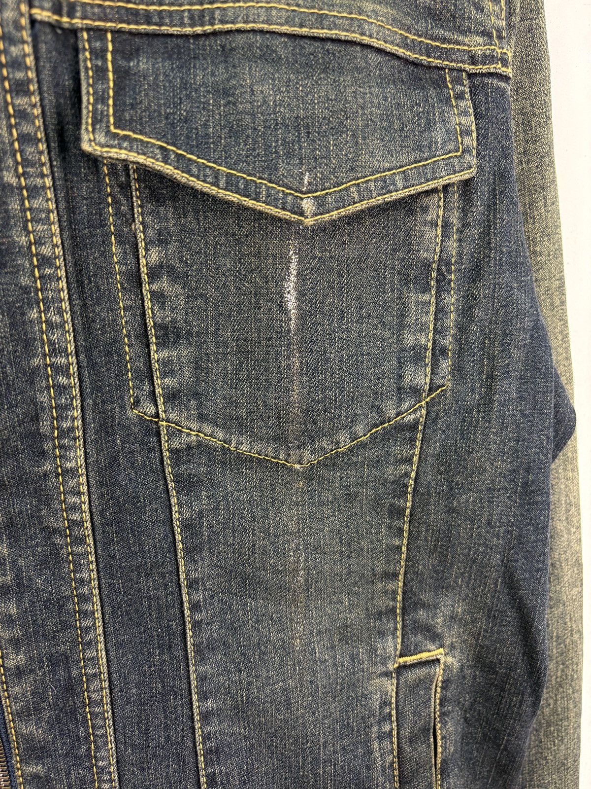 Takeo Kikuchi × Vintage Vintage Takeo Kikuchi Denim Jacket Faded Blue Wash Size US M / EU 48-50 / 2 - 10 Thumbnail
