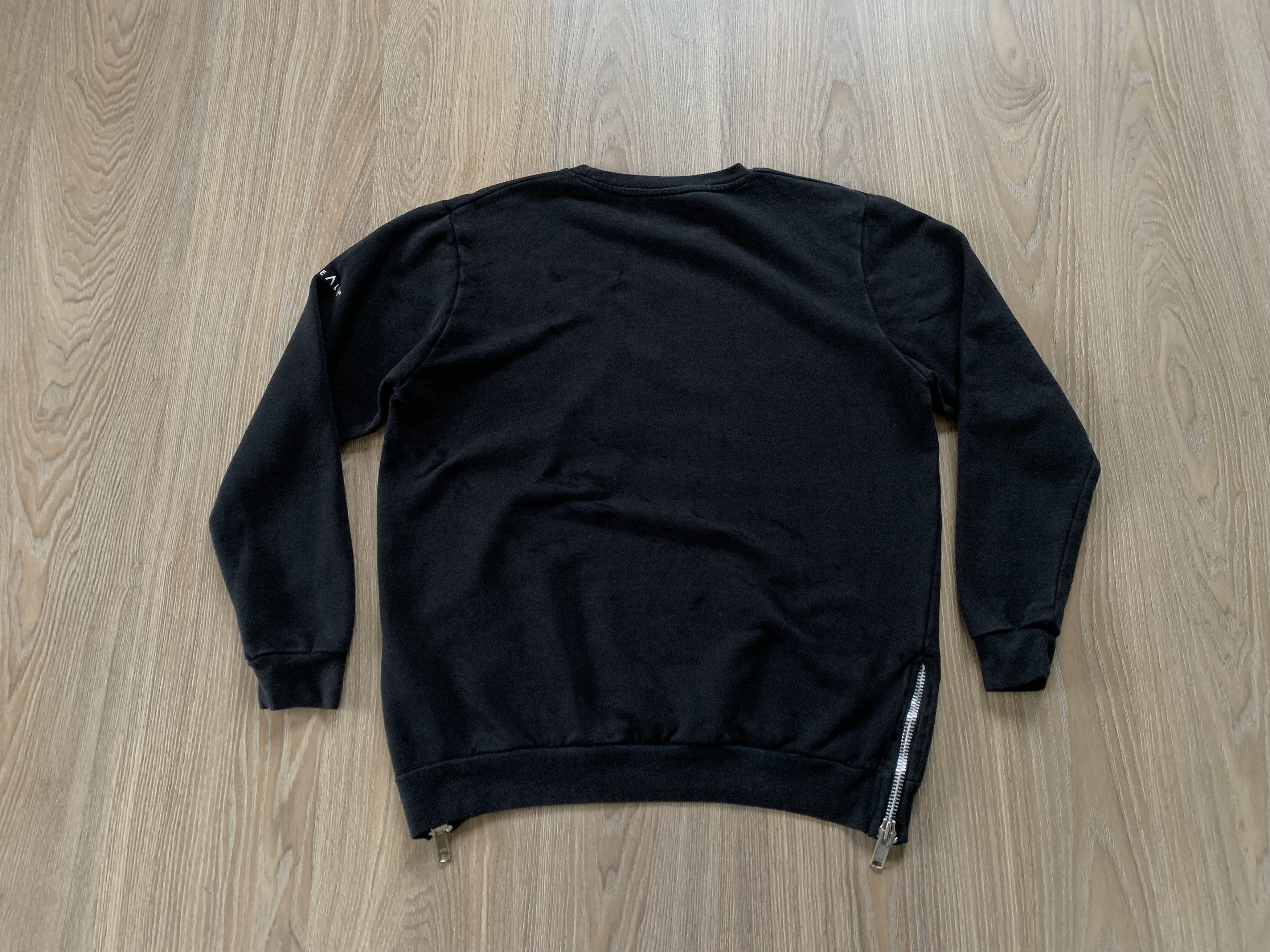 Vision Streetwear Stealth Black Cotton Sweatshirt Size US L / EU 52-54 / 3 - 3 Thumbnail