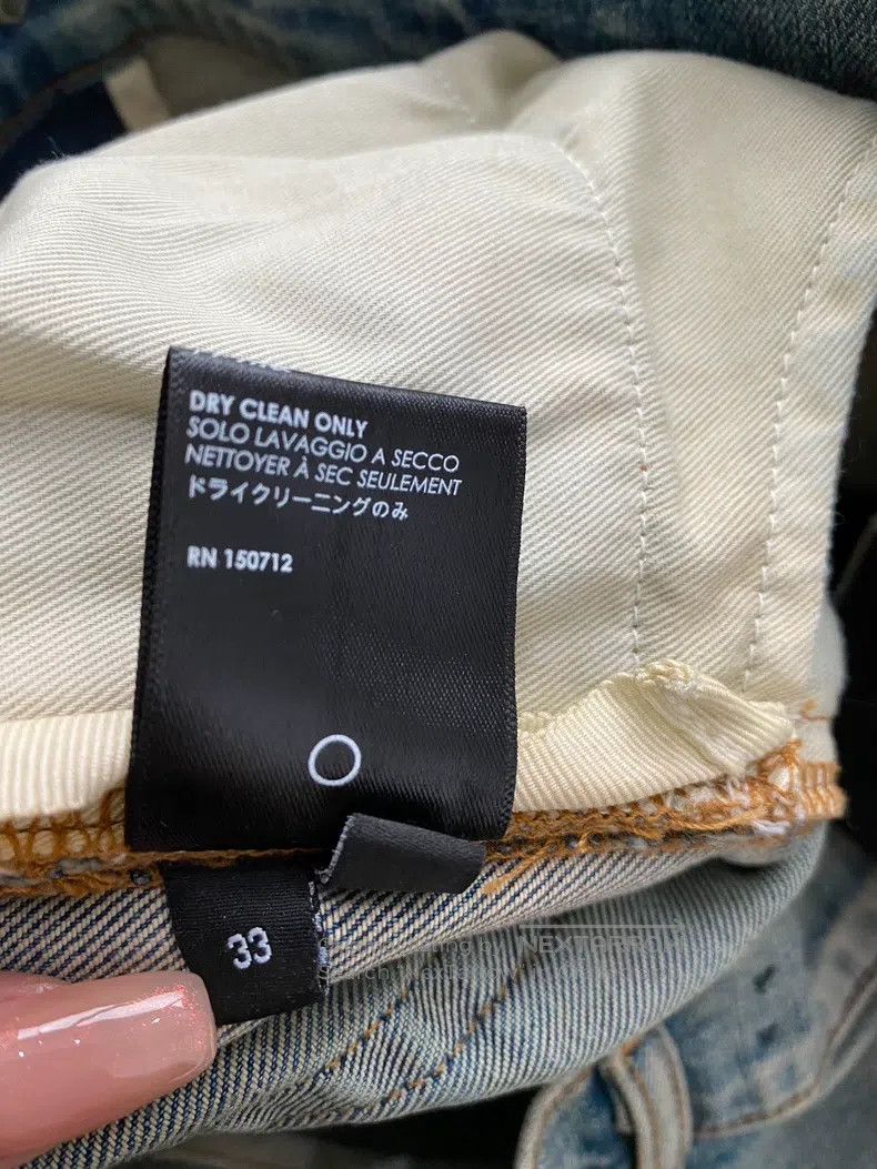 Amiri Amiri Size 33 Washed blue mx2 jeans Size US 33 - 5 Thumbnail