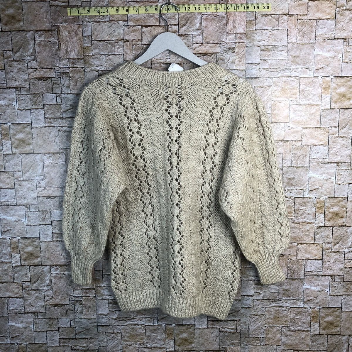 Homespun Knitwear × Japanese Brand Japanese Brand Brown Knitwear vintage cardigan #A192 Size S / US 4 / IT 40 - 10 Thumbnail