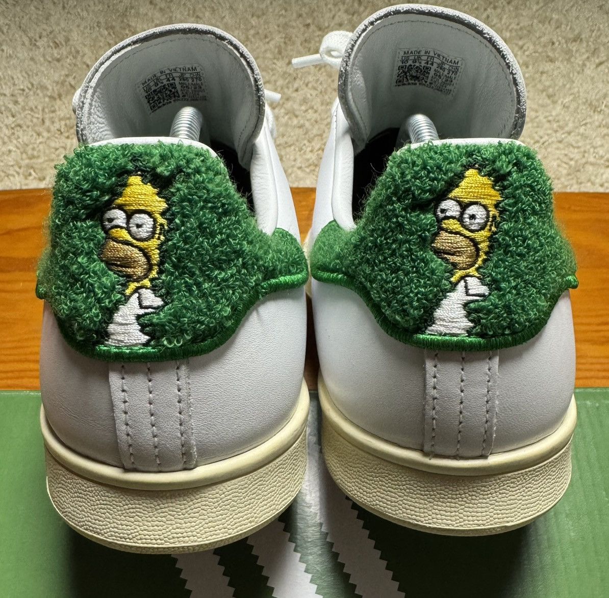 Adidas The Simpsons x Adidas Stan Smith “Homer Simpson” Size US 10 / EU 43 - 5 Thumbnail