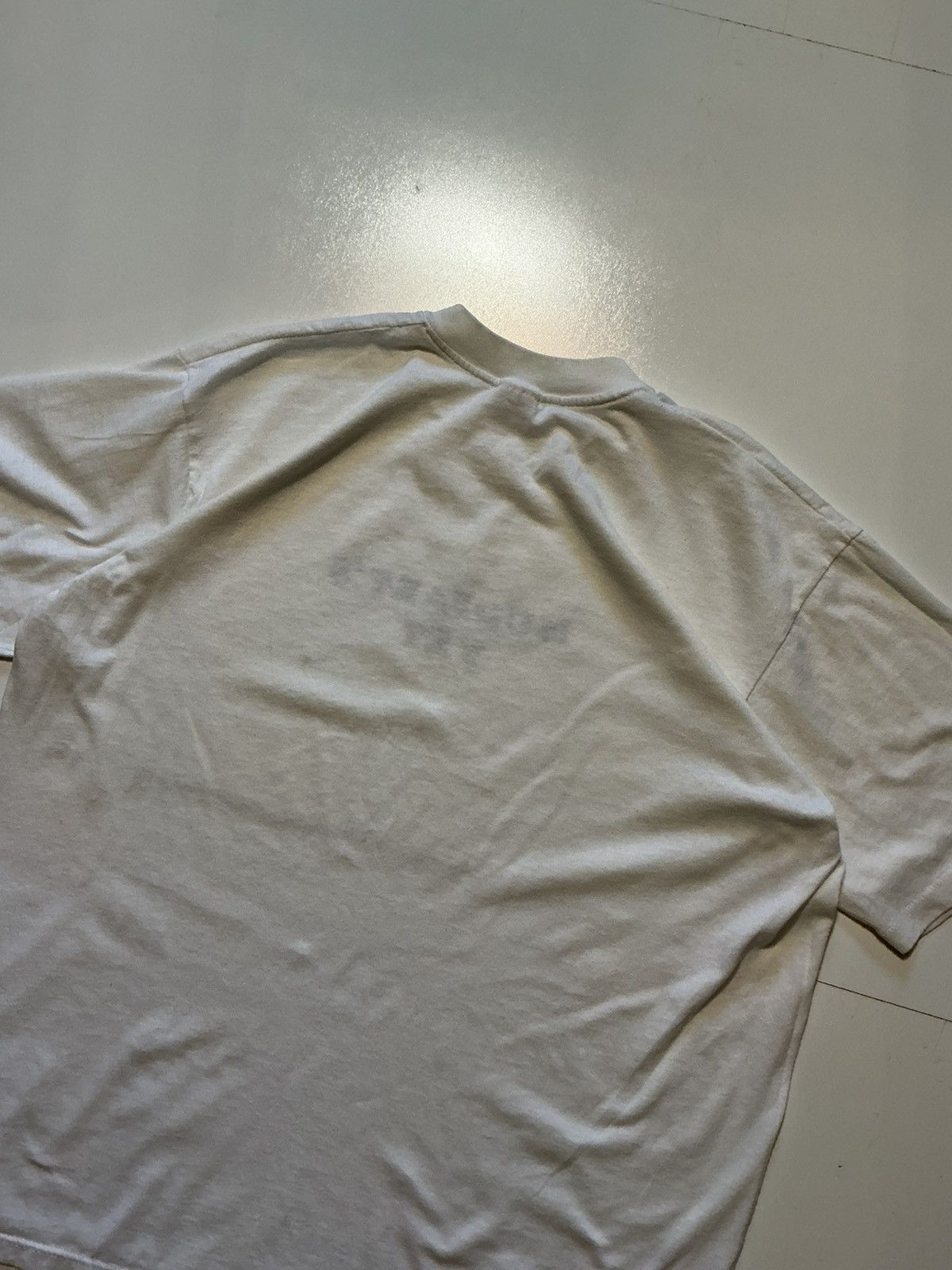 Vintage Vintage Stedman Super 50 Mudfarts Vet Felt Letter T-Shirt Size US XL / EU 56 / 4 - 5 Thumbnail