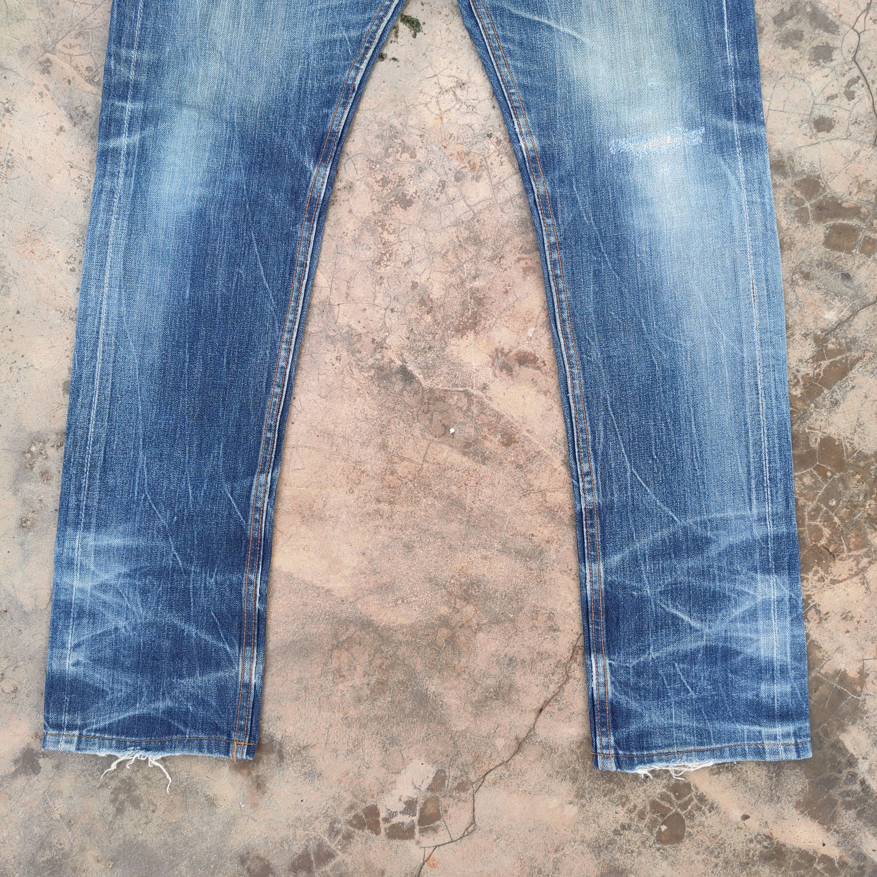 Cult Of Individuality VINTAGE CULT SALVAGE RUSTY FADED DENIM JEANS PANTS Size US 33 - 4 Thumbnail