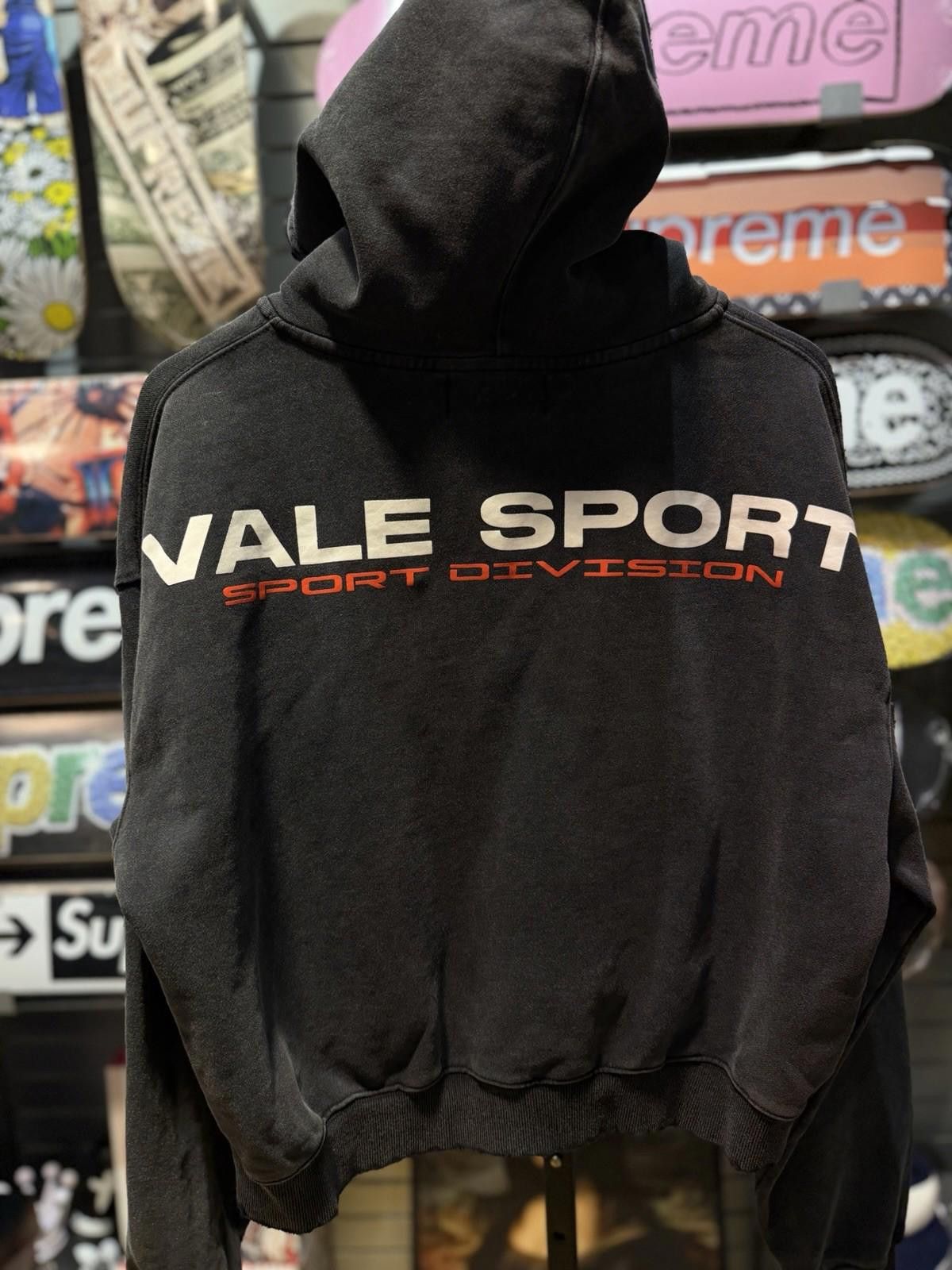 Vale S - Vale Zip Up Hoodie Authentic Valley Black Back Logo Size US S / EU 44-46 / 1 - 6 Thumbnail