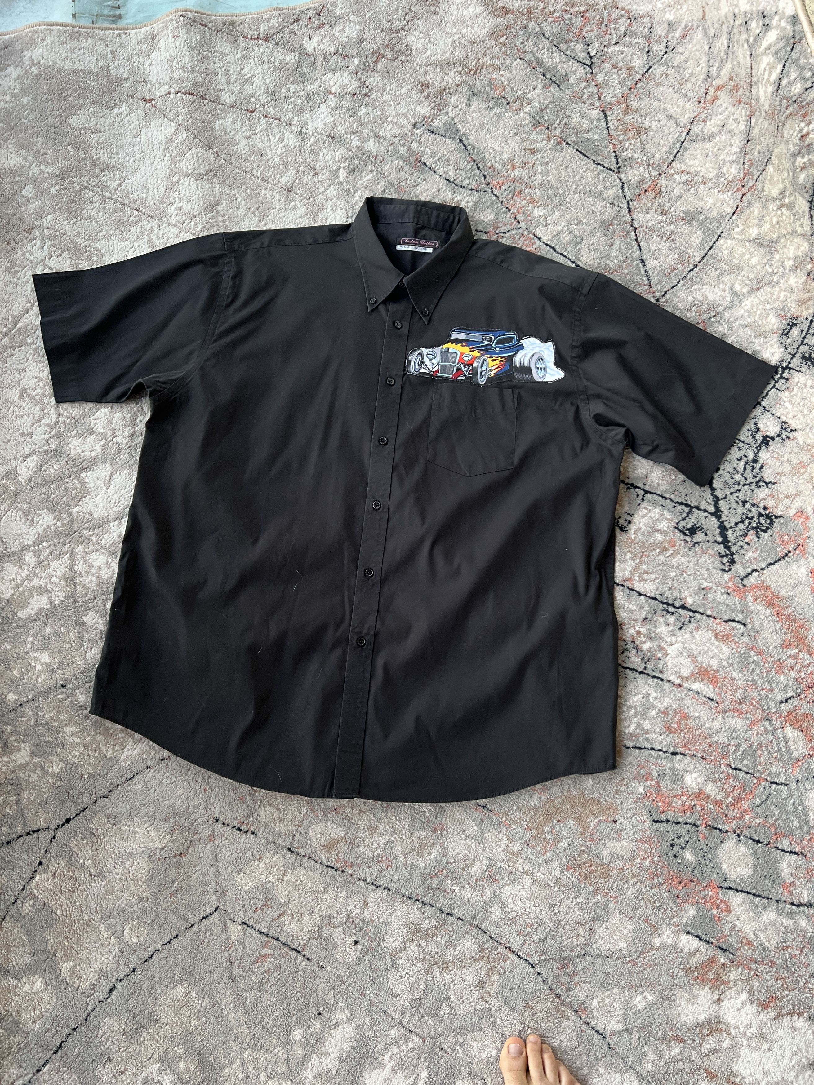 Vintage Custom Clothes Hot Rod Vintage Shirt Size US XXL / EU 58 / 5 - 2 Thumbnail