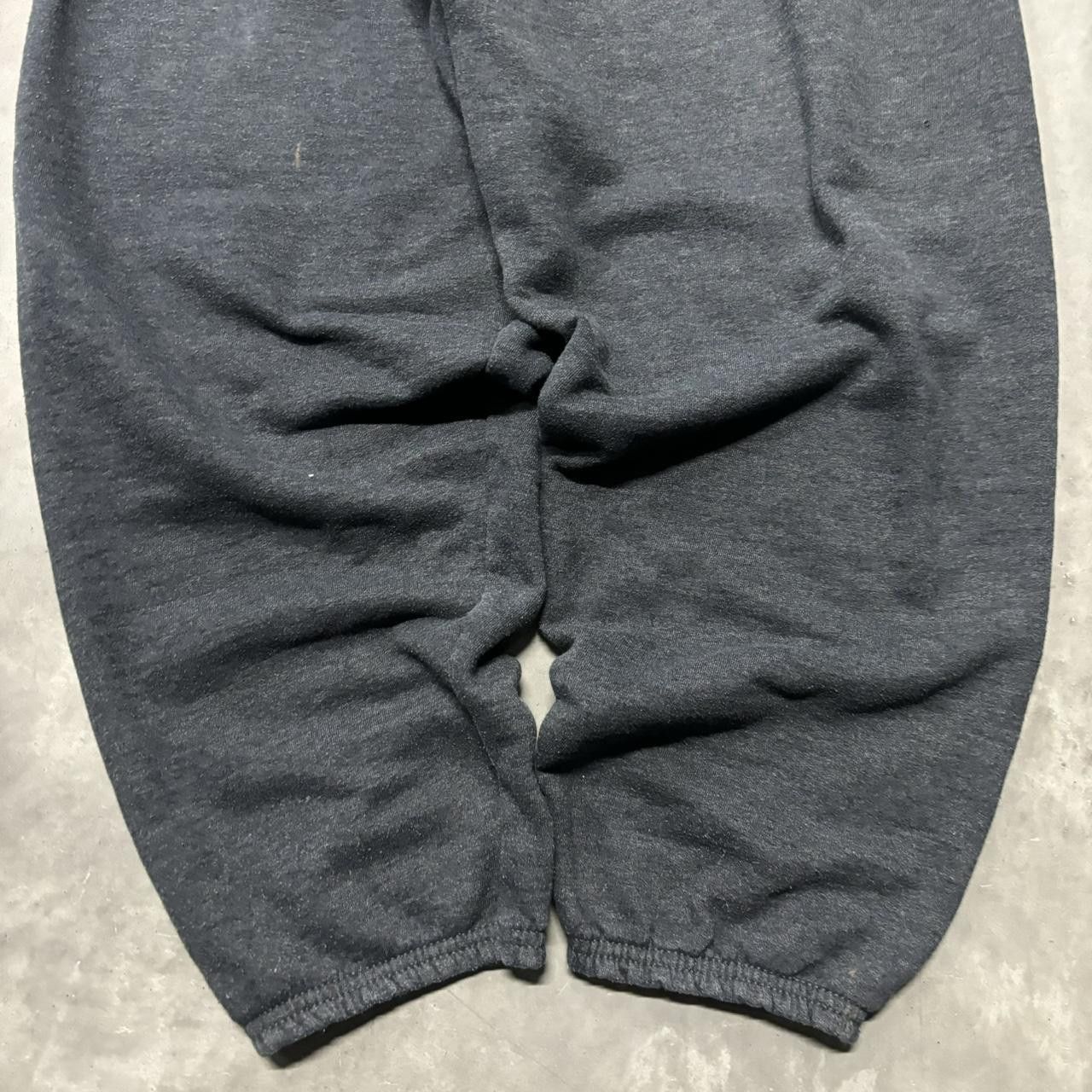 Japanese Brand × Vintage Crazy Vintage Y2K/2000s Baggy Dark Grey Skater Essential Sweatpants! Size US 36 / EU 52 - 5 Thumbnail