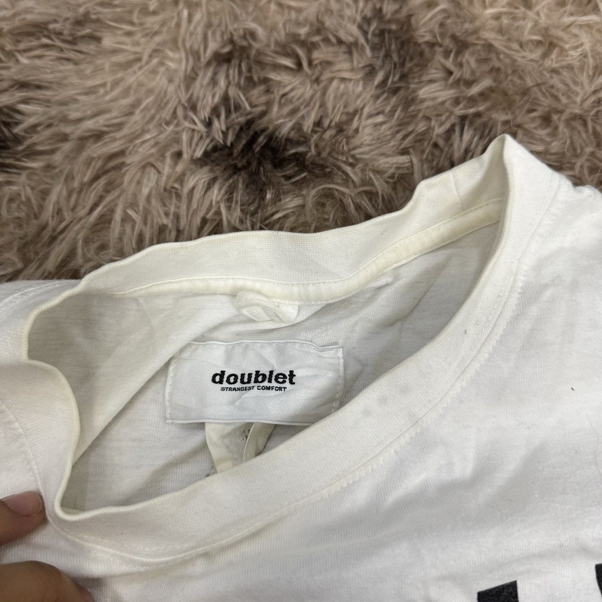 Doublet doublet white printed blind box short-sleeved T-shirt-DMC99 Size US M / EU 48-50 / 2 - 3 Thumbnail