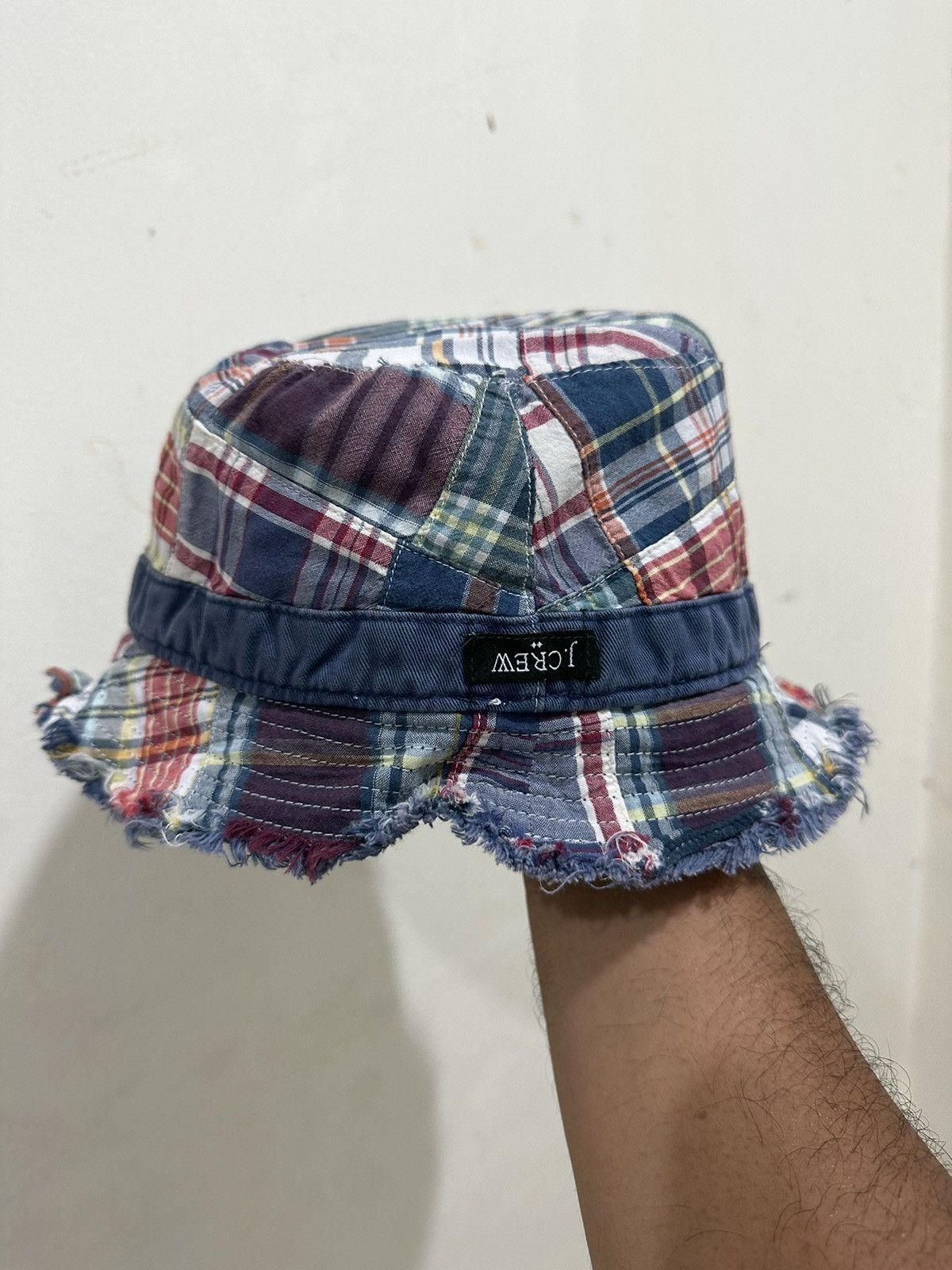 Japanese Brand J.Crew Patchwork Japan Bucket Hat Size ONE SIZE - 1 Thumbnail