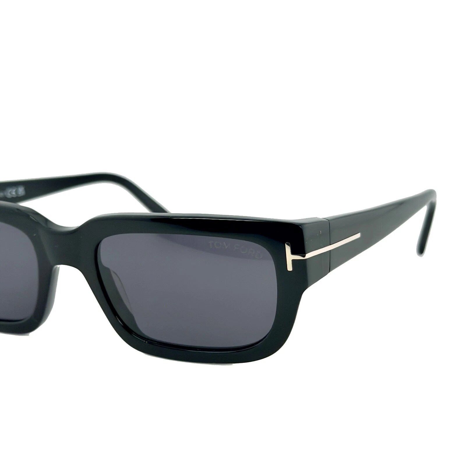 Tom Ford TOM FORD Ezra TF1075 01A Black Sunglasses 1075 FT1075 Size ONE SIZE - 2 Thumbnail