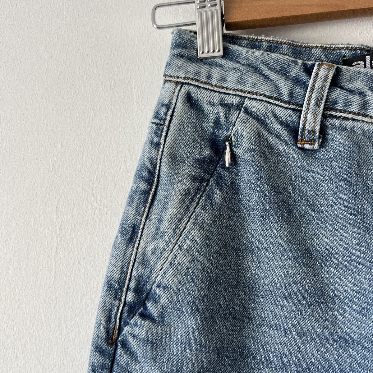 Alexander Wang Alexander Wang Blue Cotton Jeans Size 25" / US 0 / IT 36 - 3 Thumbnail