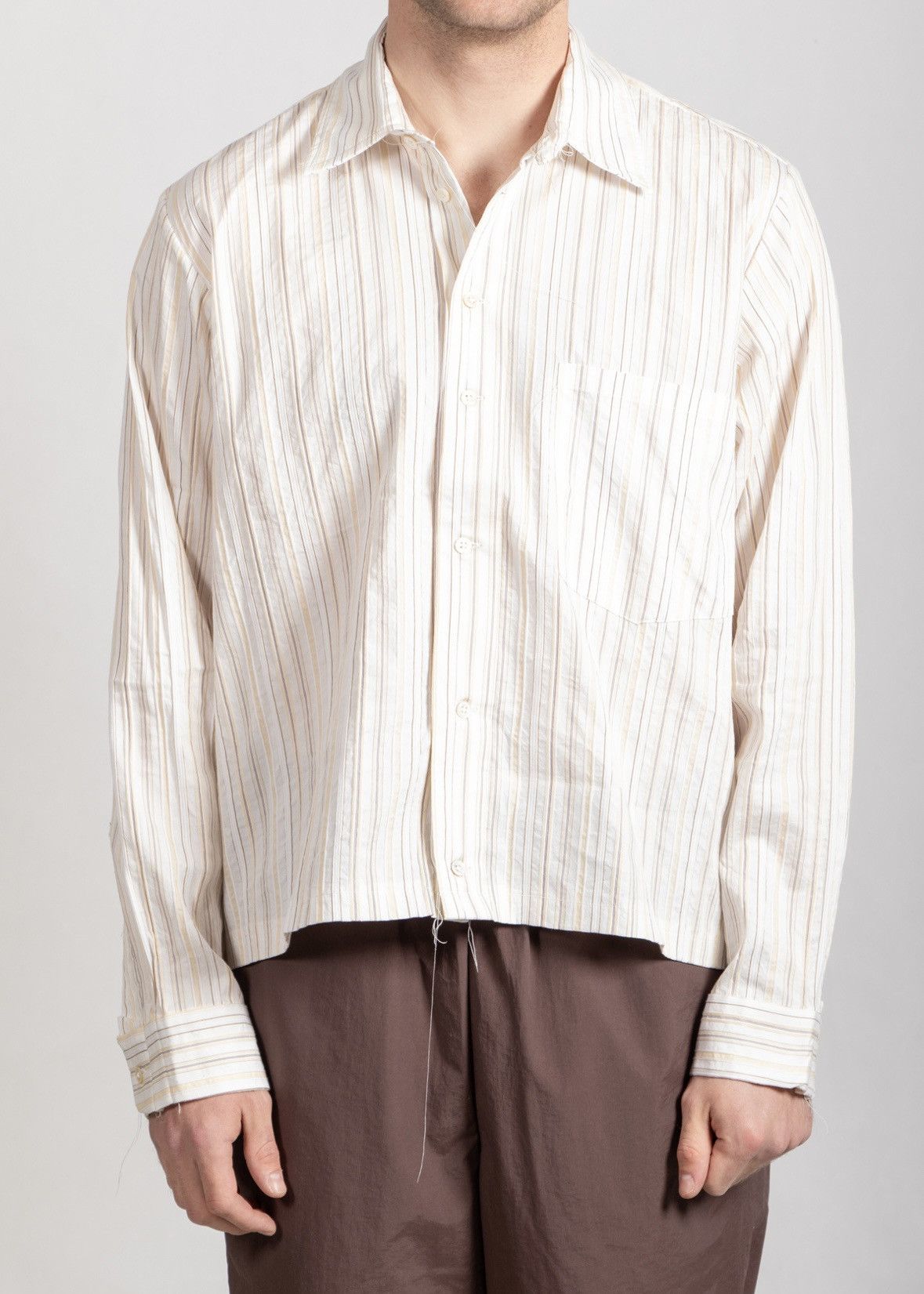 Camiel Fortgens Basic Shirt Off White Size US L / EU 52-54 / 3 - 6 Thumbnail