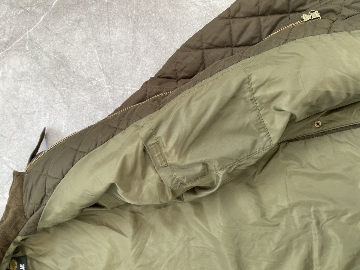 Barbour Vintage Y2K Barbour Quilted Lutz Casual Jacket Retro Hype Size US XXL / EU 58 / 5 - 17 Thumbnail