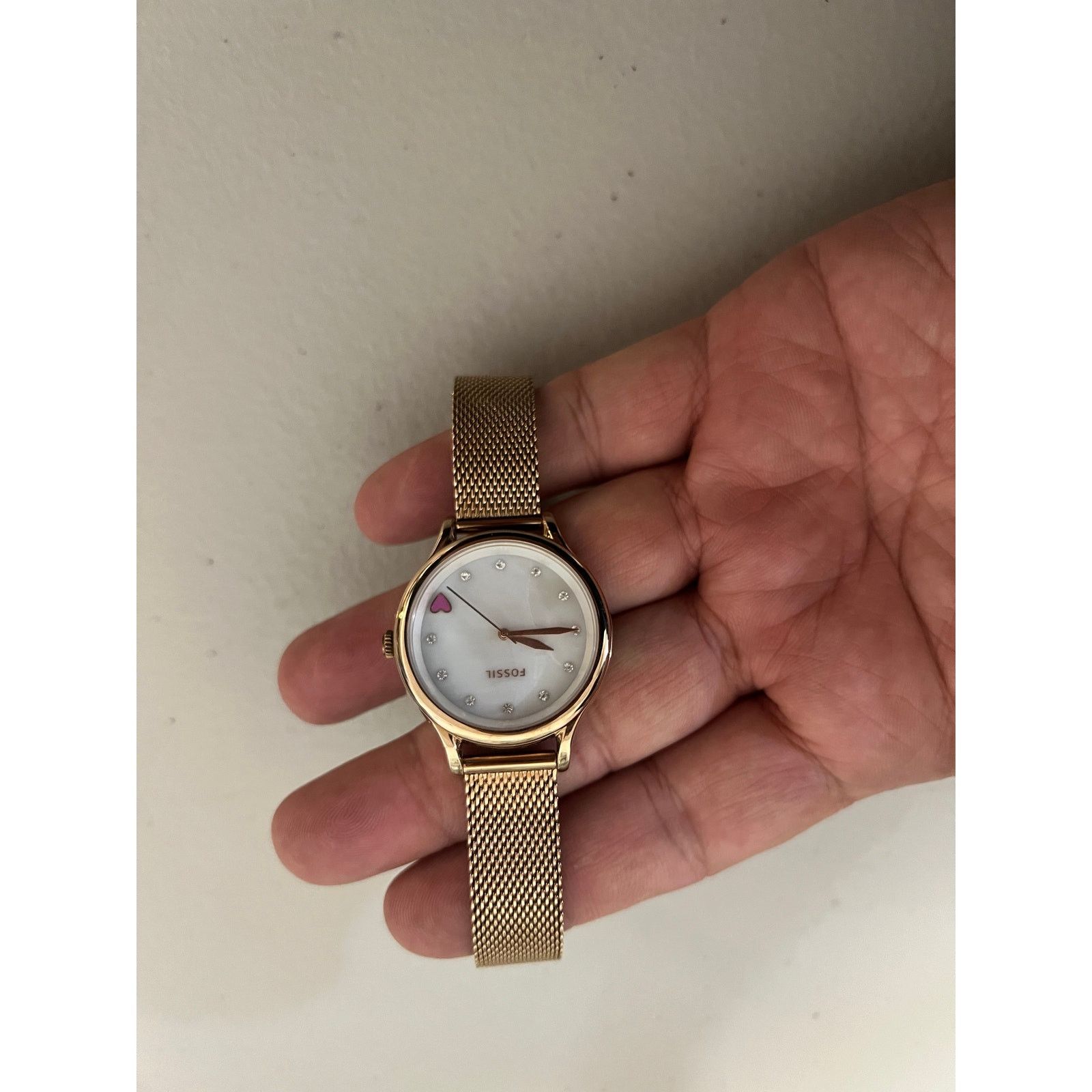 Fossil Fossil BQ3594 Laney Watch Wristwatch Rosegold Size ONE SIZE - 4 Thumbnail