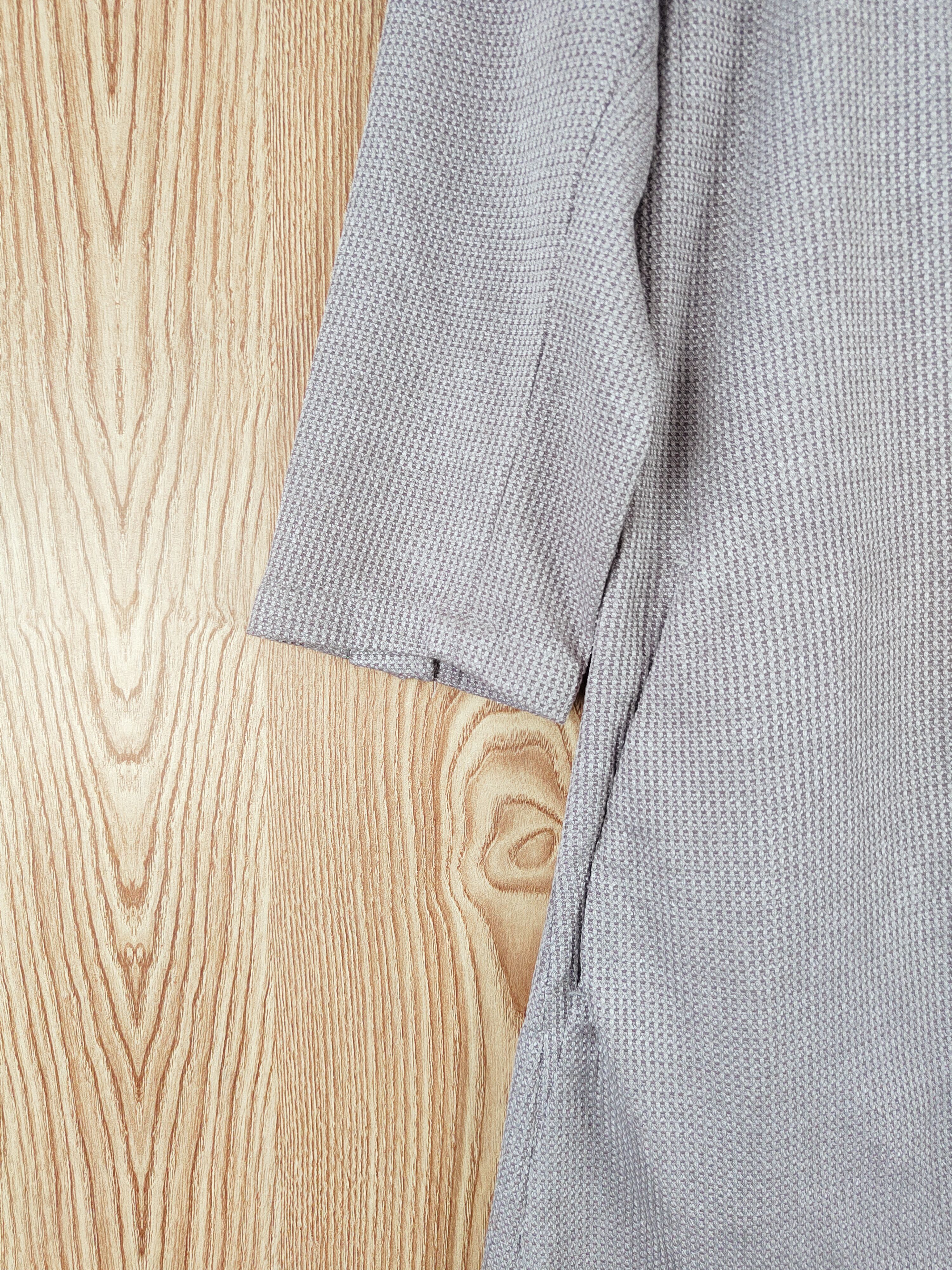 Tornado Mart × Vintage Vintage Design Tornado Mart Gray Long Blazers Size M / US 6-8 / IT 42-44 - 4 Thumbnail