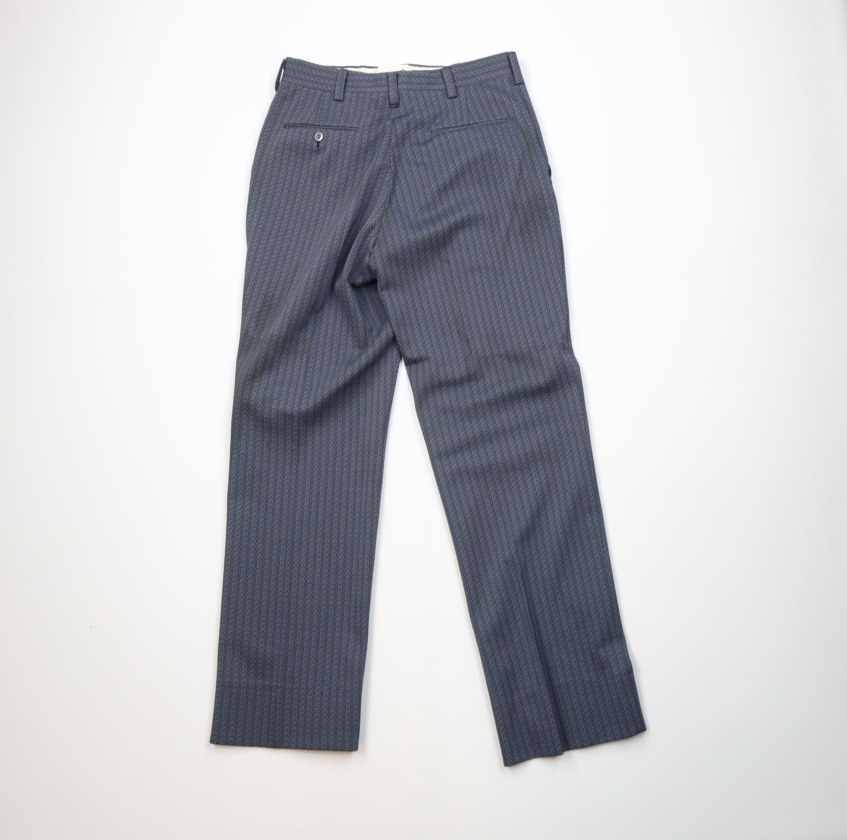 Vintage 60s 70s Streetwear Knit Wide Leg Chino Pants USA