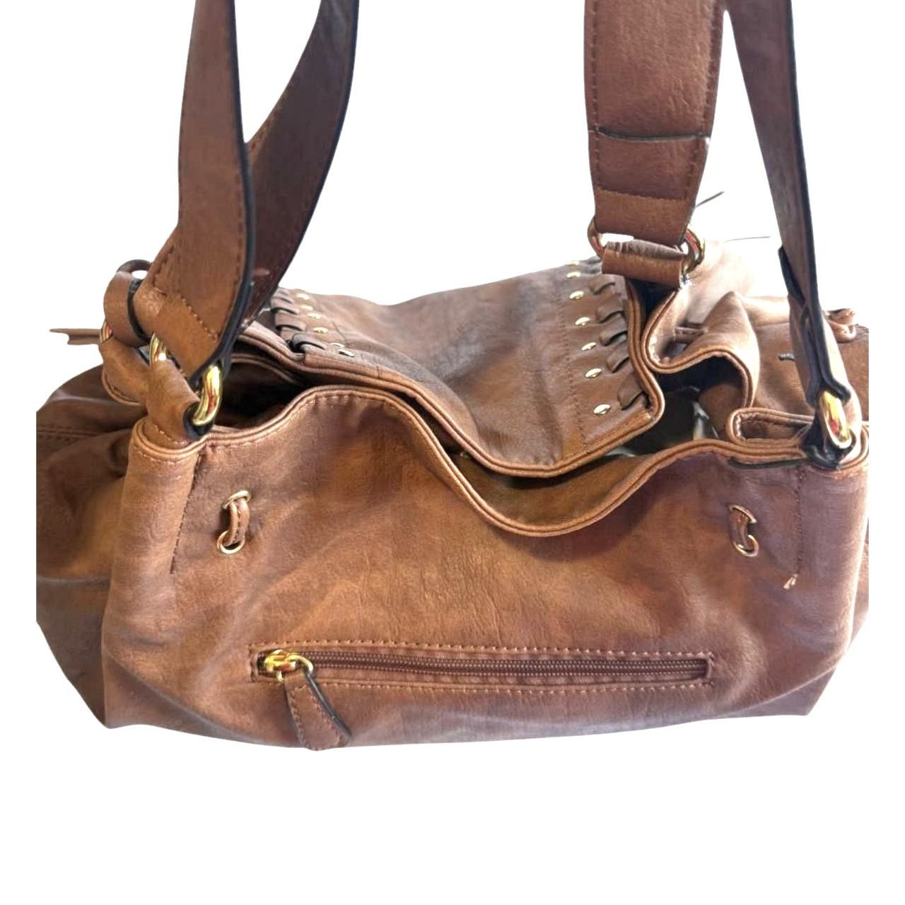 Jessica Simpson Jessica Simpson Brown Tote Bag Size ONE SIZE - 6 Thumbnail
