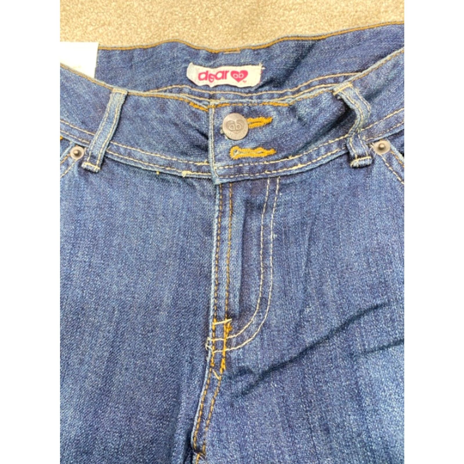 Denime Dear Amanda Bynes NWT Jeans Women's 6S (30x31) Blue Denim Bootcut Flare Low Rise Jeans Women's 6S NWT Size 28" / US 6 / IT 42 - 3 Thumbnail
