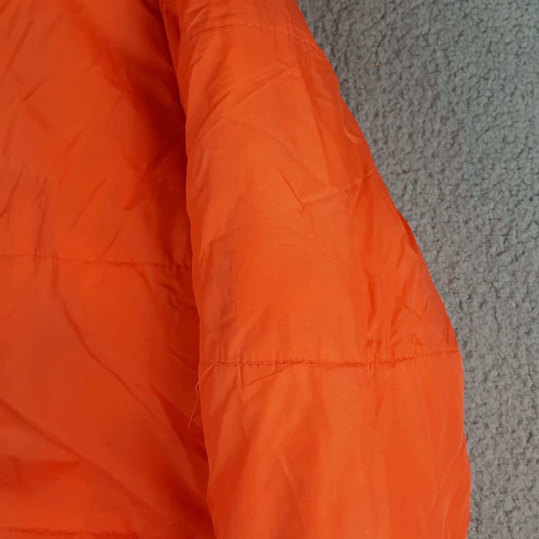 Vintage VINTAGE Montgomery Ward Jacket Mens M Hooded Puffer Parka 80s 90s Orange Zip Up Winter 00s Outdoor Retro Constrast Logo Pockets Full Zip Size US M / EU 48-50 / 2 - 6 Thumbnail