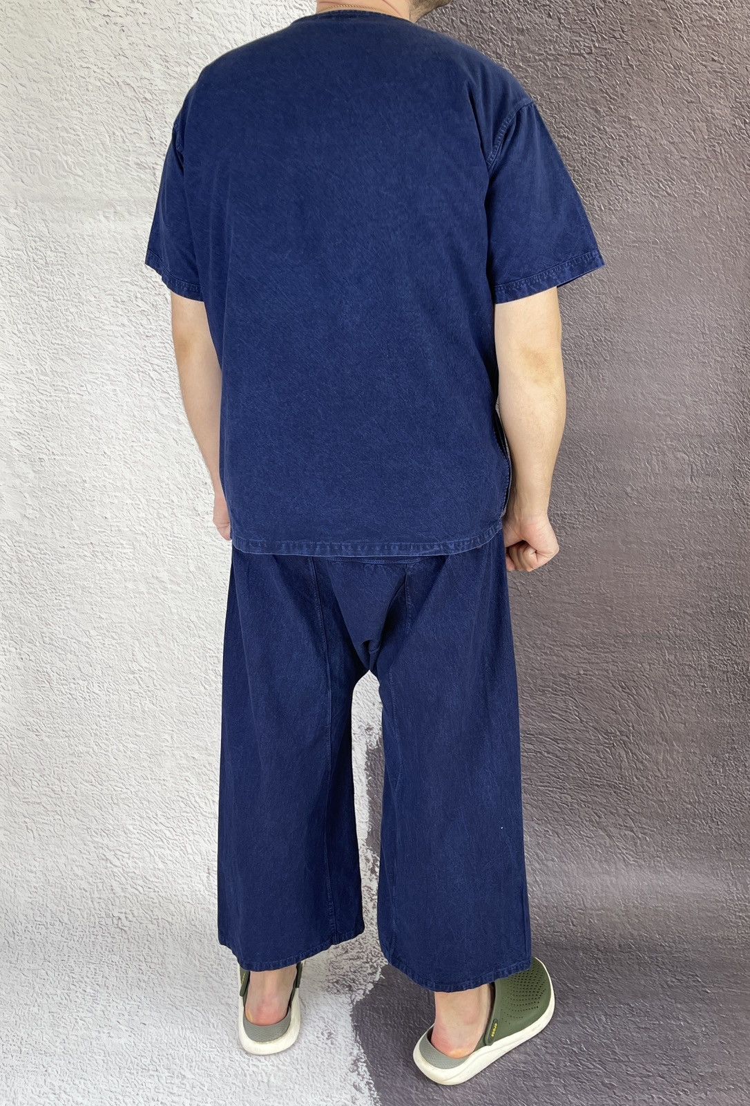 Japanese Brand Vintage Japanese kimono suit chore jacket bondage pants Size US L / EU 52-54 / 3 - 8 Thumbnail