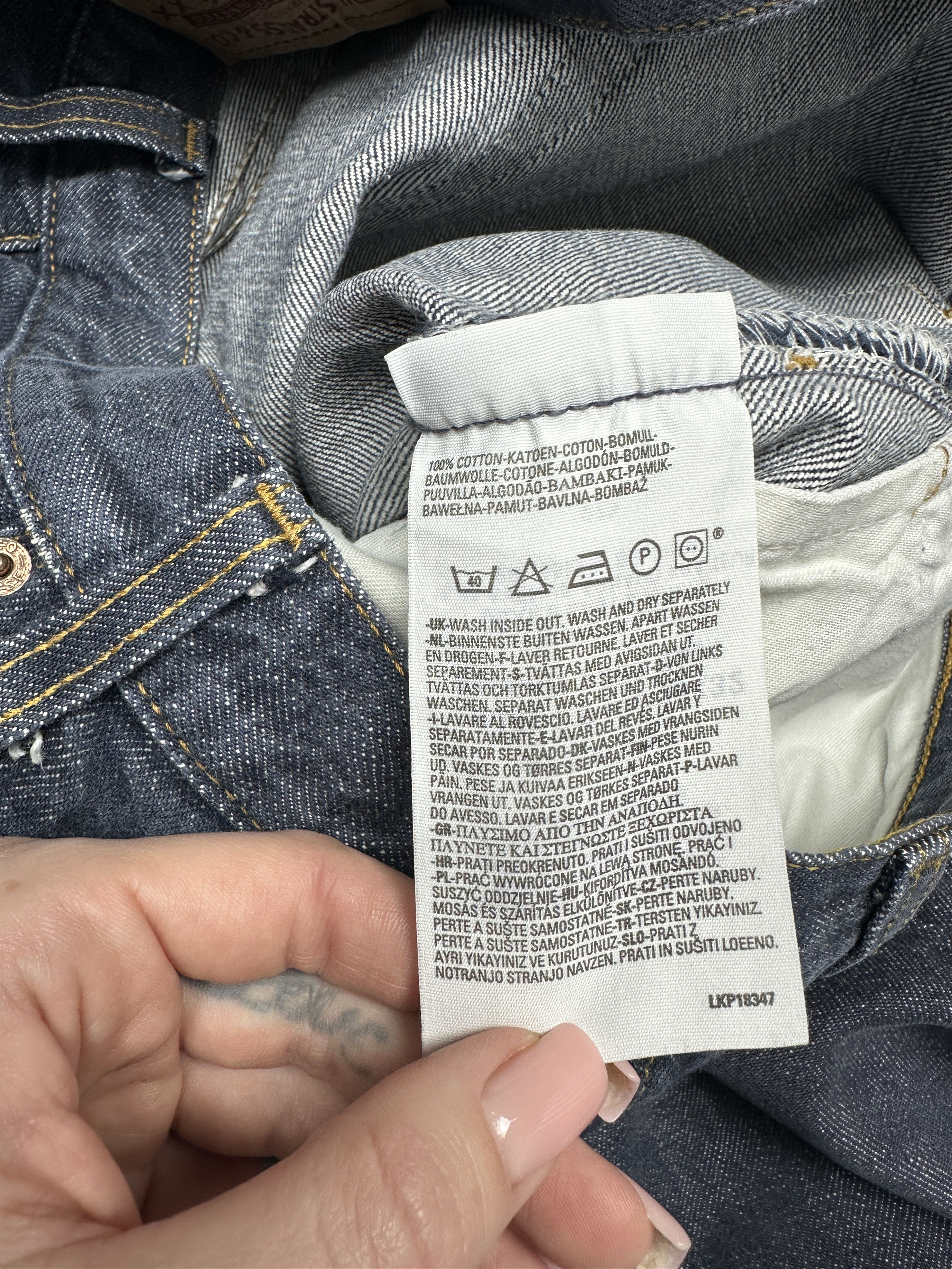 Levi's Levi's 501 Mens Denim Pants Jeans Size 36 x 32 Size US 36 / EU 52 - 10 Thumbnail