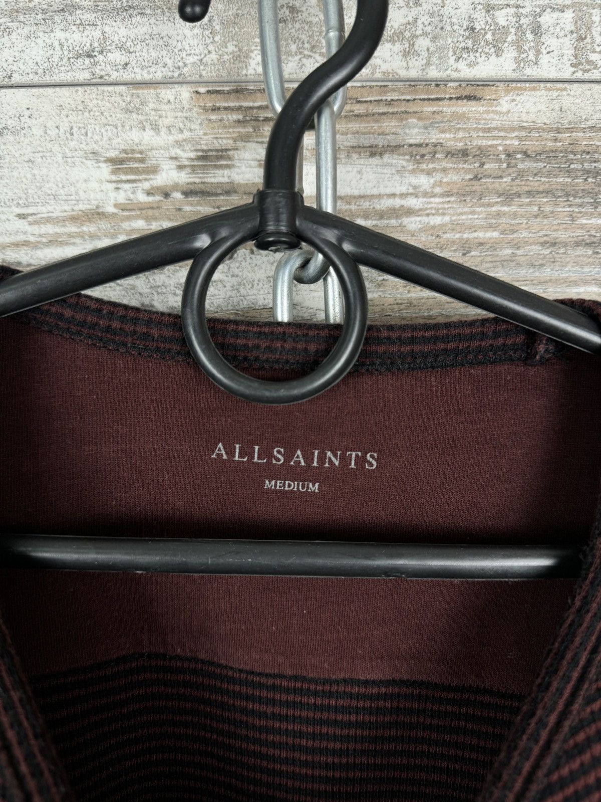 Allsaints Mens AllSaints RIFT LS CREW longsleeve T-shirt avant garde Size US M / EU 48-50 / 2 - 5 Thumbnail