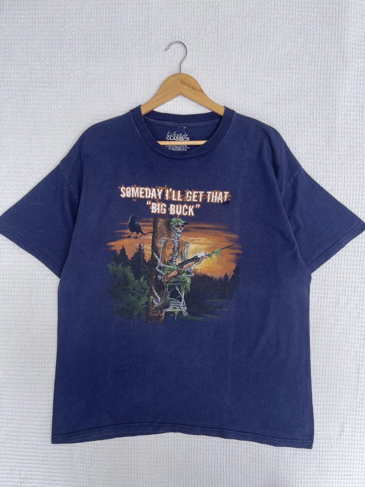 Vintage Last Drop🔥Rare🔥Vintage Humor Skull ERD GRUNGE TEE Size US XL / EU 56 / 4 - 8 Thumbnail