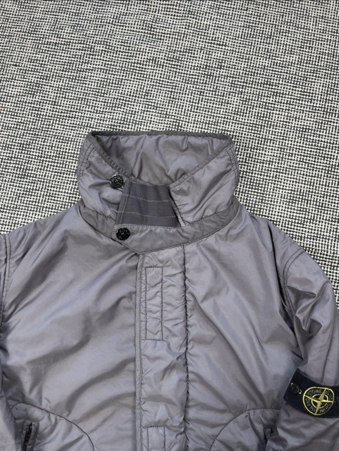 Stone Island Stone Island 2003 high neck zip jacket Size US L / EU 52-54 / 3 - 4 Thumbnail