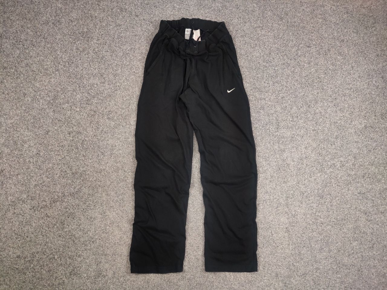 Nike Vintage Nike Swoosh Blank Cotton Baggy Track Pants Y2K Style Size US 32 / EU 48 - 6 Thumbnail