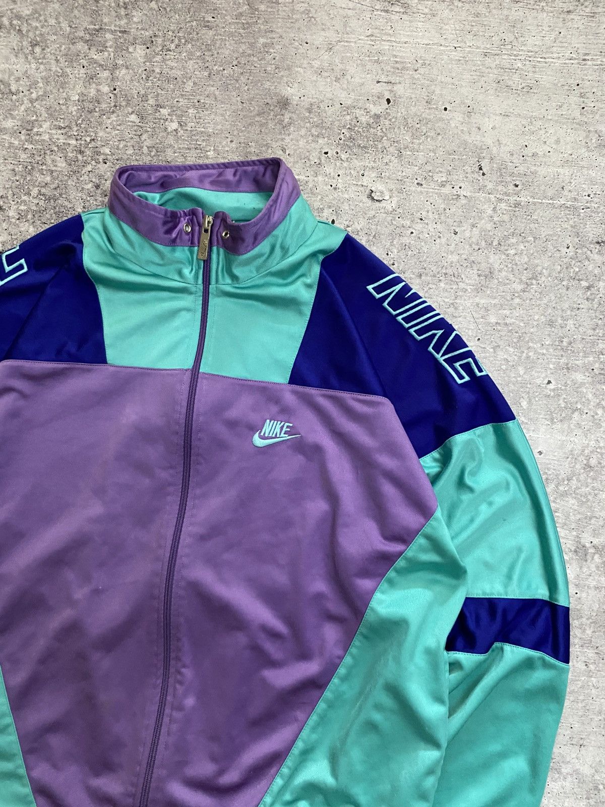 Nike × Vintage 🔥NIKE VINTAGE TRACK JACKET Size US M / EU 48-50 / 2 - 5 Thumbnail