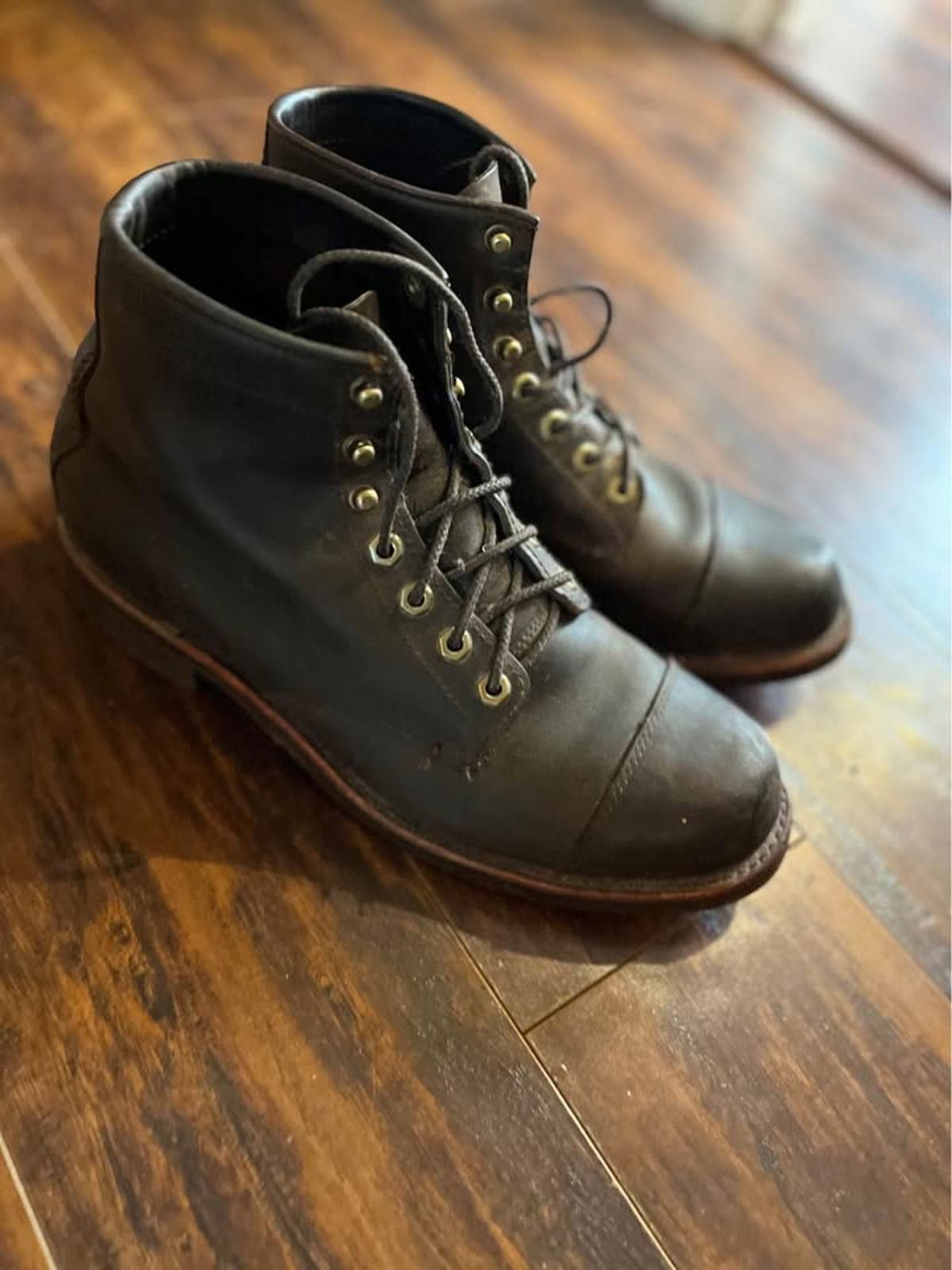 L.L. Bean LL Bean Bucksport Boots with Toe Cap- like new - men 10 10 Size US 10 / EU 43 - 1 Thumbnail