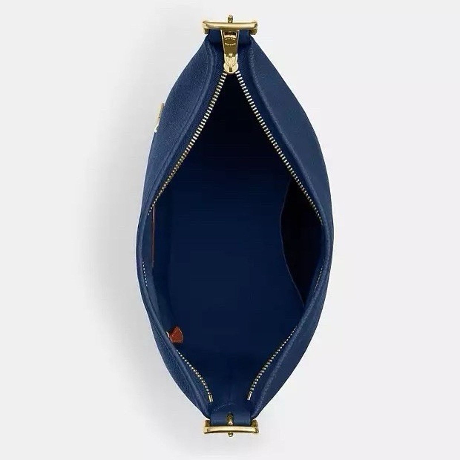 Coach NWT Coach Jude Bag pebble leather CBH18 Gold/Deep Blue Size ONE SIZE - 10 Thumbnail